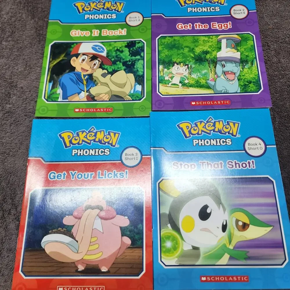 Various Pokemon Books some of the activity books have been used b49